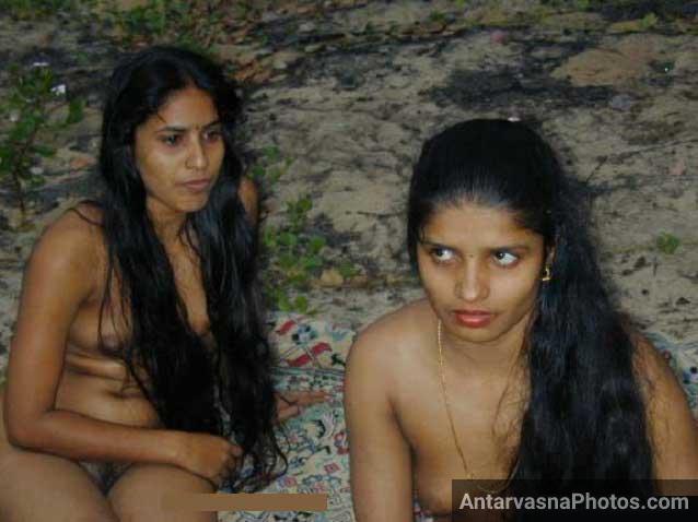 Desi Wife Aur Sali Ke Sath Khet Me Threesome Sex Porn Pics