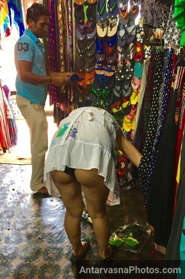 Desi ass show in public places
