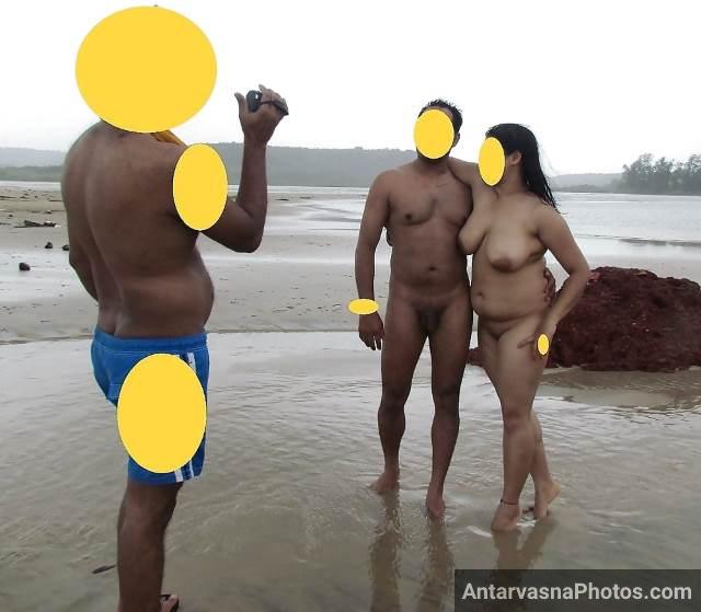 beach me nude hot photos click karwate desi sexy couple